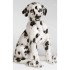 STATUA CANE DALMATA IN CERAMICA CM. 45 -ANIMALI-