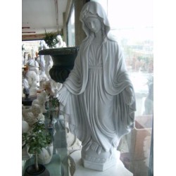 STATUA IN MARMO MADONNA IMMACOLATA Cm. 80