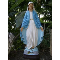 STATUA MADONNA IMMACOLATA CM.50 IN RESINA INFRANGIBILE X ESTERNO