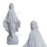 STATUA MADONNA IMMACOLATA IN CEMENTO BIANCO CM. 46