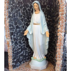 STATUA MADONNA IMMACOLATA IN MARMO RESINA CM. 120