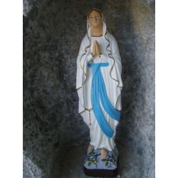STATUA MADONNA LOURDES CM.30 IN RESINA INFRANGIBILE X ESTERNO