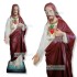 STATUA SACRO CUORE DI GESU' VETRORESINA Cm. 115