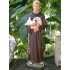 STATUA SAN FRANCESCO IN RESINA INFRANGIBILE X ESTERNO CM. 60