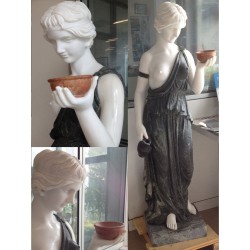 STATUA VENERE EBE IN MARMO MIX COLOR Cm. 160