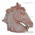 TESTA DI CAVALLO IN TERRACOTTA TOSCANA CM. 40
