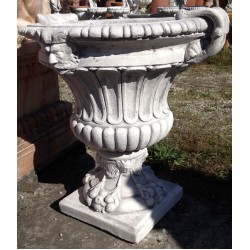 VASO A CALICE IN CEMENTO MOD. 266