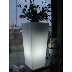 VASO RESINA LUMINOSO ALTEZZA cm. 85x38x38