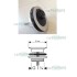 PILETTA CROMATA CON TAPPO ATTACCO DA 1" 1/4
