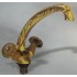 RUBINETTO LAVORATO MISCELATORE MONOFORO OTTONE BRONZATO