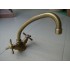 RUBINETTO MISCELATORE LISCIO MONOFORO OTTONE BRONZATO