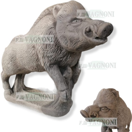 CINGHIALE IN CEMENTO CM. 50X40 CINGHIALE IN CEMENTO CM. 50X40