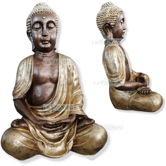STATUA BUDDHA IN VETRO RESINA CM. 85 STATUA BUDDHA IN VETRO RESINA CM. 85