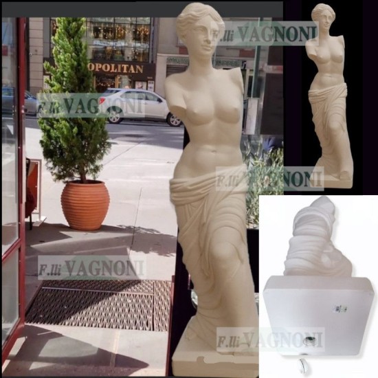 STATUA IN RESINA VENERE MILO CM. 165 STATUA IN RESINA VENERE MILO CM. 165