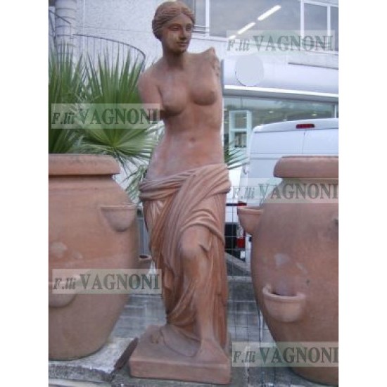 STATUA IN TERRACOTTA TOSCANA VENERE "MILO" Cm. 120 STATUA IN TERRACOTTA TOSCANA VENERE "MILO" Cm. 120