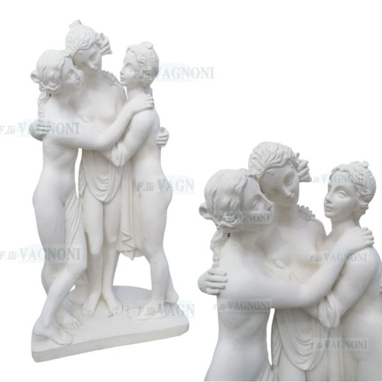 STATUA LE TRE 3 GRAZIE IN CEMENTO CM. 105 STATUA LE TRE 3 GRAZIE IN CEMENTO CM. 105