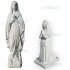 STATUA MADONNA DI LOURDES IN CEMENTO CM.130+BERNARDETTE CM. 90