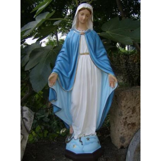STATUA MADONNA IMMACOLATA CM.40 IN RESINA INFRANGIBILE X ESTERNO STATUA MADONNA IMMACOLATA CM.40 IN RESINA INFRANGIBILE X ESTERNO