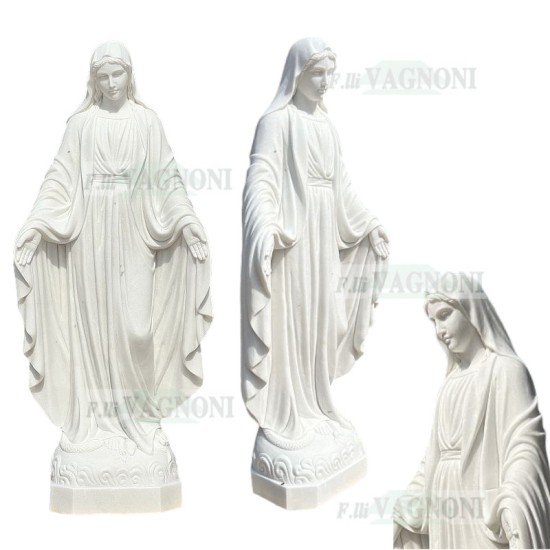 STATUA MADONNA IMMACOLATA IN MARMO Cm. 160 STATUA MADONNA IMMACOLATA IN MARMO Cm. 160