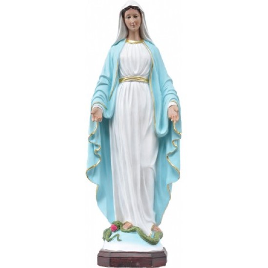 STATUA MADONNA IMMACOLATA IN RESINA CM. 85 STATUA MADONNA IMMACOLATA IN RESINA CM. 85