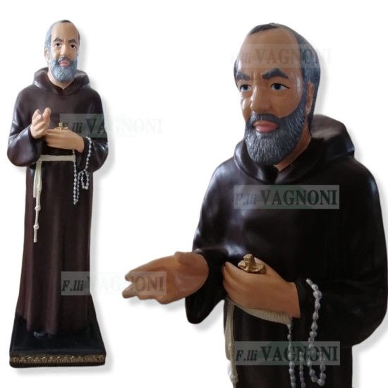 STATUA PADRE PIO IN VETRORESINA Cm. 140 STATUA PADRE PIO IN VETRORESINA Cm. 140