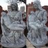 STATUA PIETà DI MICHELANGELO IN CEMENTO CM. 100