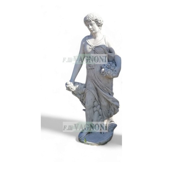 STATUA PRIMAVERA IN CEMENTO E MARMO CM. 150 STATUA PRIMAVERA IN CEMENTO E MARMO CM. 150