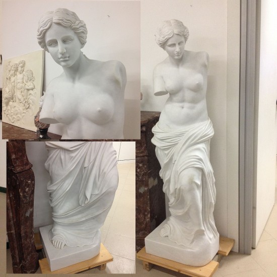 STATUA VENERE MILO IN MARMO Cm. 160 STATUA VENERE MILO IN MARMO Cm. 160