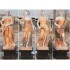 STATUE QUATTRO STAGIONI IN MARMO COLORATO+ BASAMENTO
