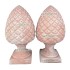 n° 2 COPPIA DI PIGNE IN TERRACOTTA CM. 53
