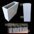 FIORIERA VASO IN RESINA CM. 85X30X81 DI ALTEZZA