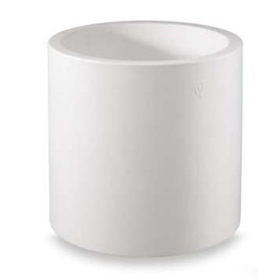VASO CILINDRO IN RESINA Cm. 45 BIANCO VASO CILINDRO IN RESINA Cm. 45 BIANCO