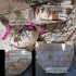 VASO MORTAIO CM. 50 IN CEMENTO E MARMO PIETRA ANTICATO